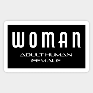 Woman: Adult Human Female Sticker